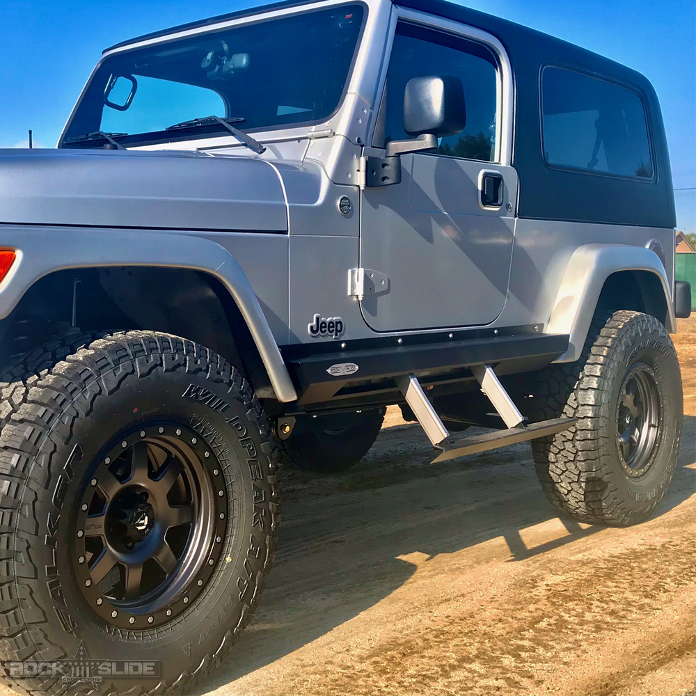 Step Slider Kit for 03-06 Jeep Wrangler LJ Rock Slide Engineering