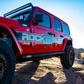 Jeep JL Side Step Sliders For 2024 Wrangler JL 4 Door Models Set Rock Slide Engineering