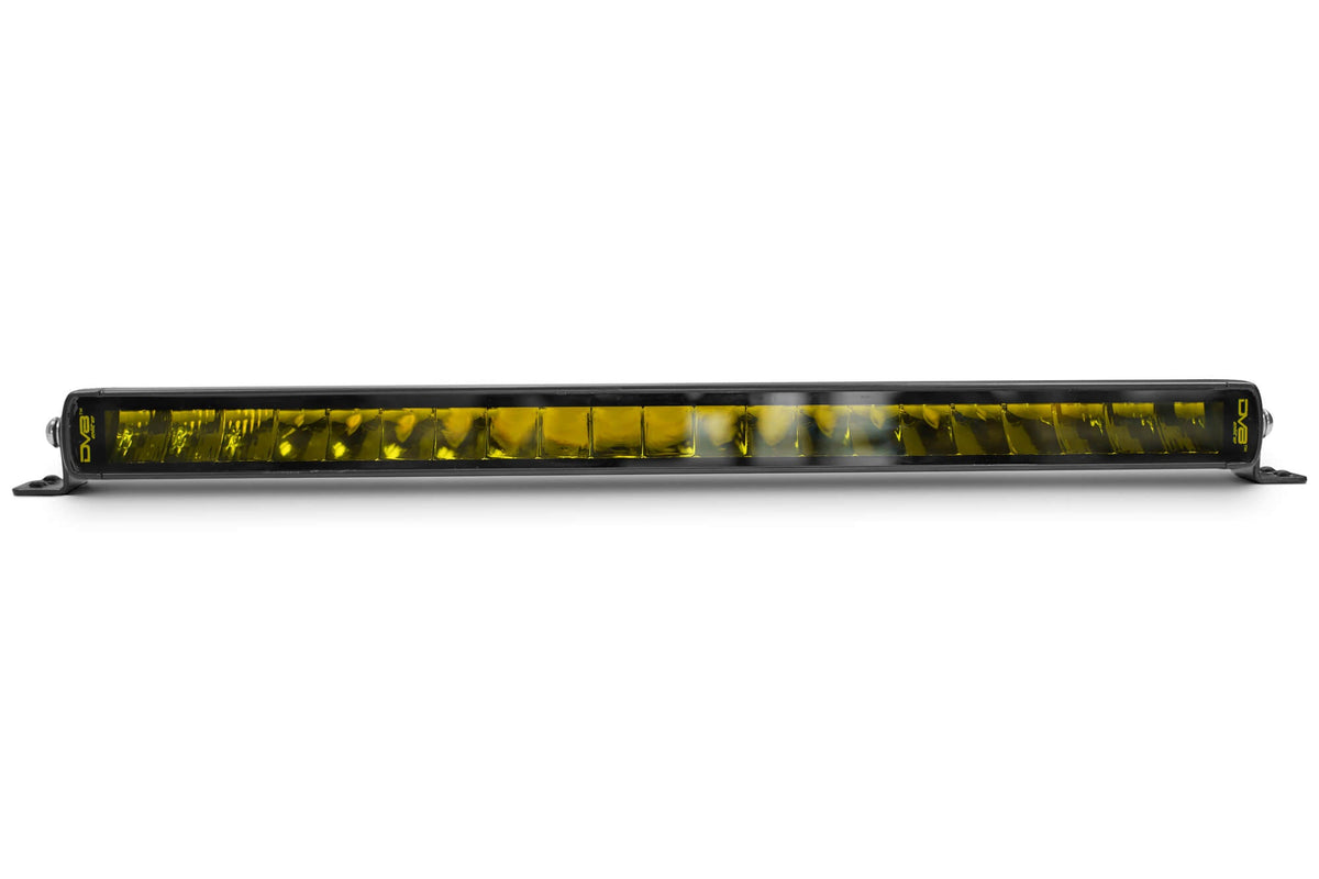 20 Inch Elite Series Amber LED Light Bar Single Row DV8 Offroad