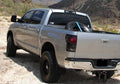 Gloss Black Bed Mounted Tire Carrier with Black Strap NFab