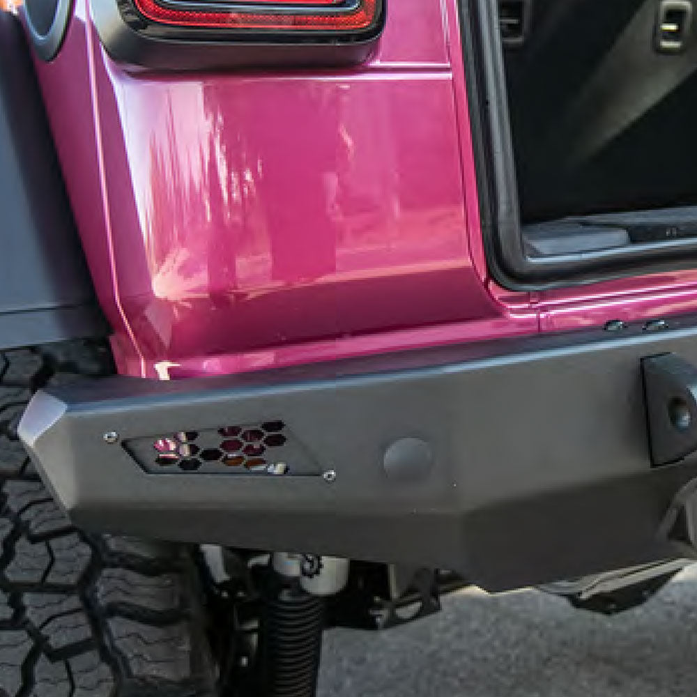Combo Mid Front And Full Rear Bumpers For 18-25 Jeep Wrangler JL 2-4 Door 20-25 Gladiator