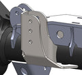 Jeep ZJ Raised Tracbar Bracket For 3.5 Inch Diameter Front Axle Artec Industries