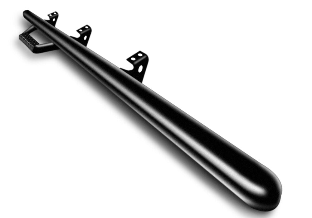 Nerf Step Bar Cab Length (1 Step per Side) 2011-2014 Chevy Silverado/GMC Sierra 2500 HD/3500 HD Regular Cab Textured Black N Fab
