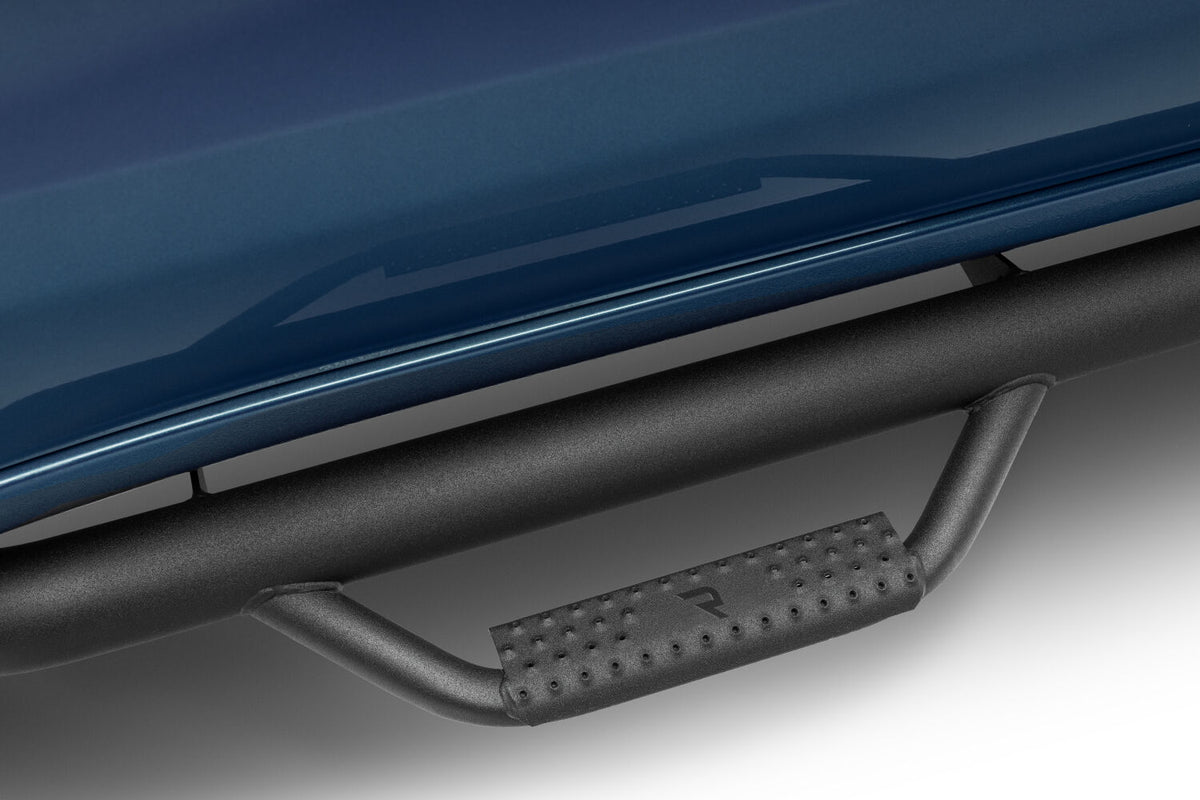 Nerf Step Bar Cab Length (2 Steps per Side) 2019 (New Body Style)-2026 Chevy Silverado/GMC Sierra 1500/2020-2026 2500 HD/3500 HD Crew Cab Textured Black N Fab