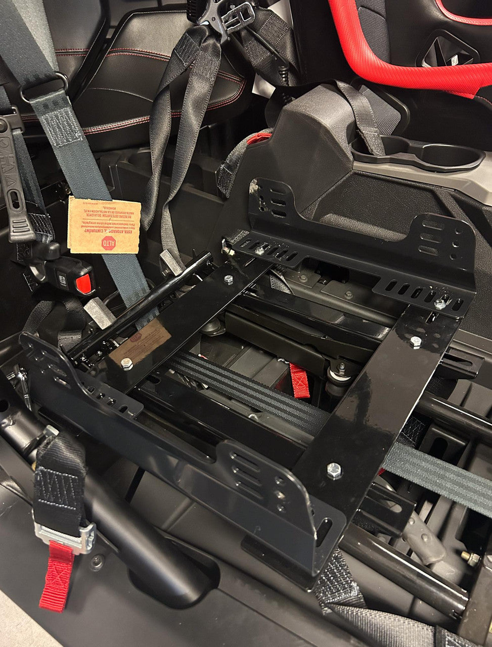 Composite Seat Mount Kit with Fixed Base 4 Door for Polaris RZR PRO XP4 PRO R4 Turbo R4 Pair PRP Seats
