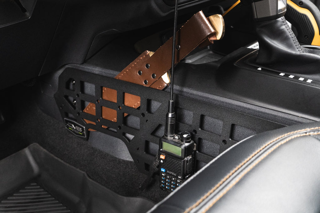 2021 2025 Ford Bronco Center Console Molle Panels DV8 Offroad