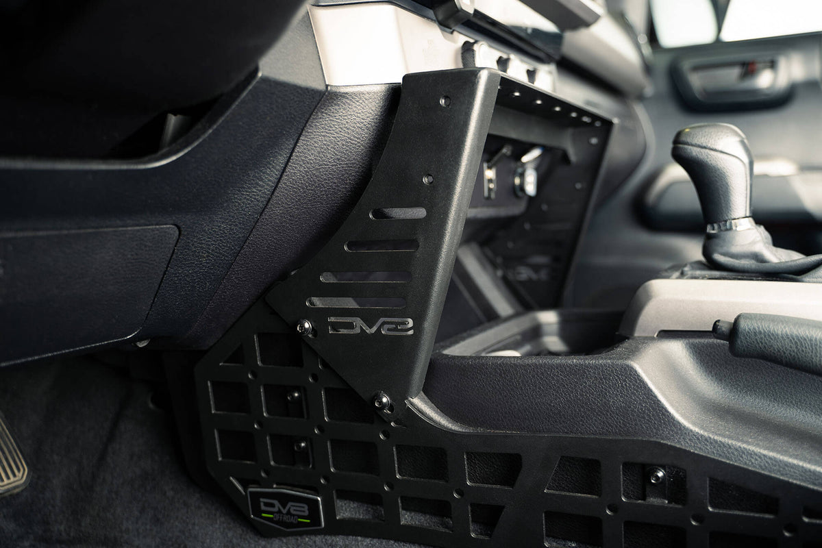 2016 2023 Toyota Tacoma Center Console Molle Panels Device Mount DV8 Offroad