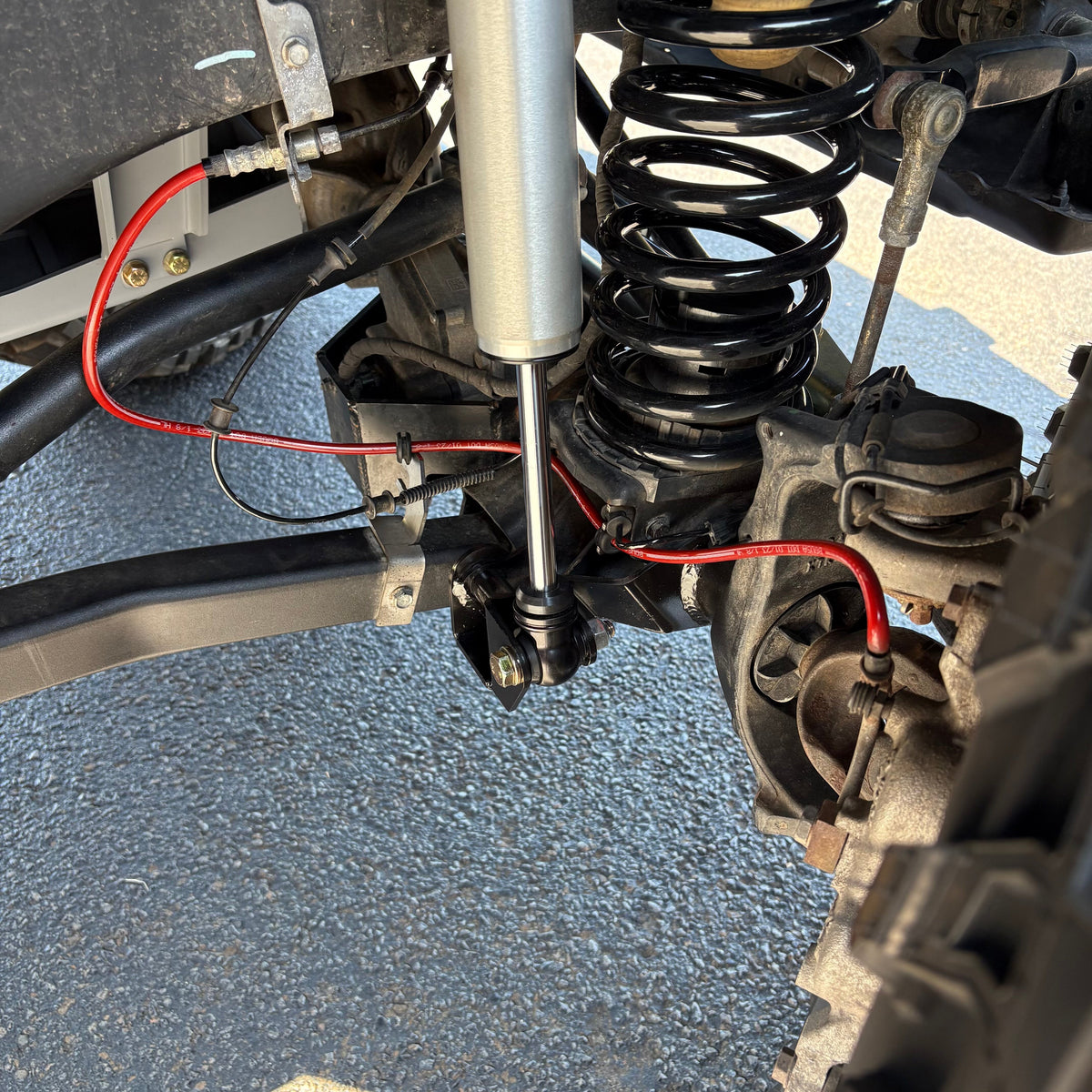 Jeep Front Lower Shock Relocation Bracket (2018+ JL/JT)