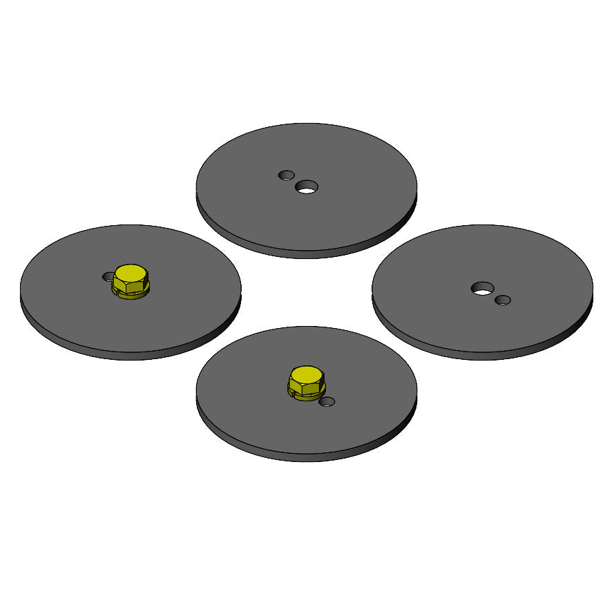 TJ/LJ Rear Coil Spring Retainer Kit Clayton Offroad