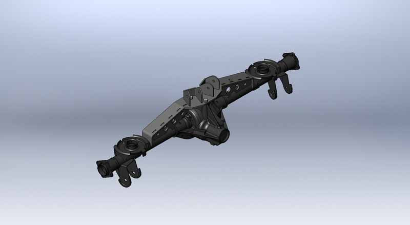 Jeep Grand Cherokee Rear Axle Truss Clayton Offroad