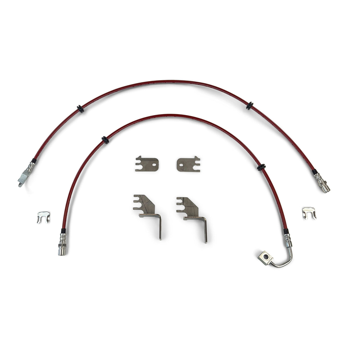 Jeep HD Front Brake Lines 40" (2018+, JL/JT)