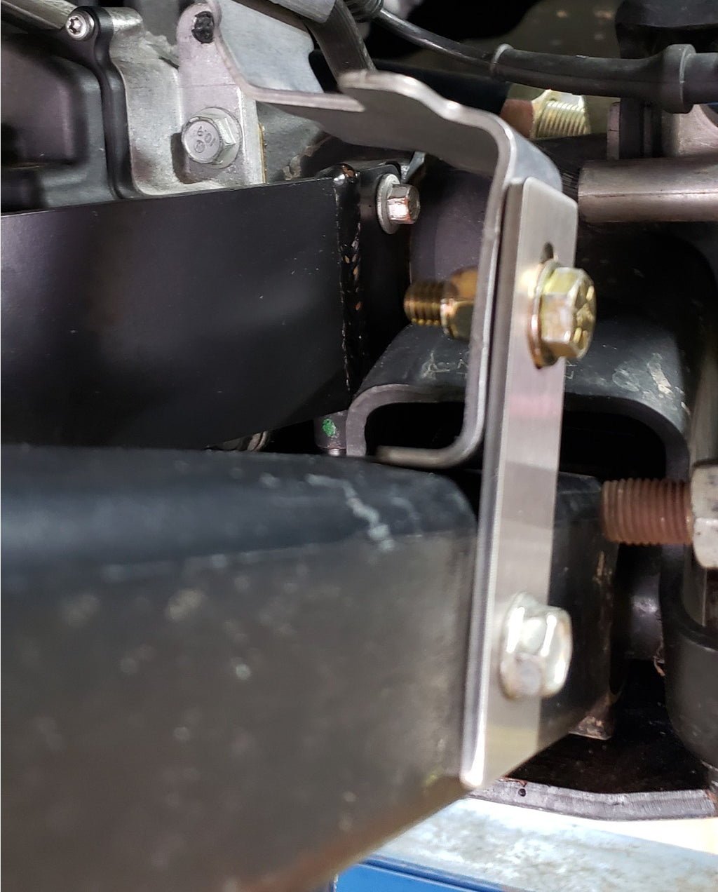 Jeep Wrangler Stainless Steel Front Brake Line Bracket Extension 2018+ JL/JT Clayton Off Road