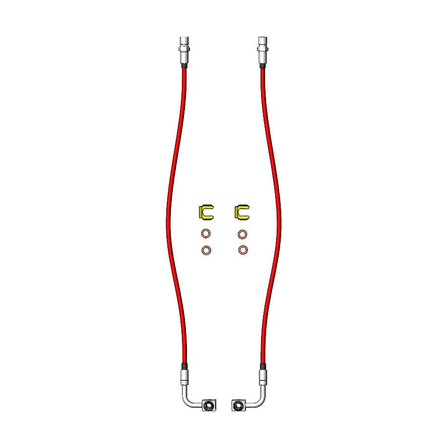 Jeep Gladiator Rear Brake Lines for 2020-Up Gladiator Clayton Off Road