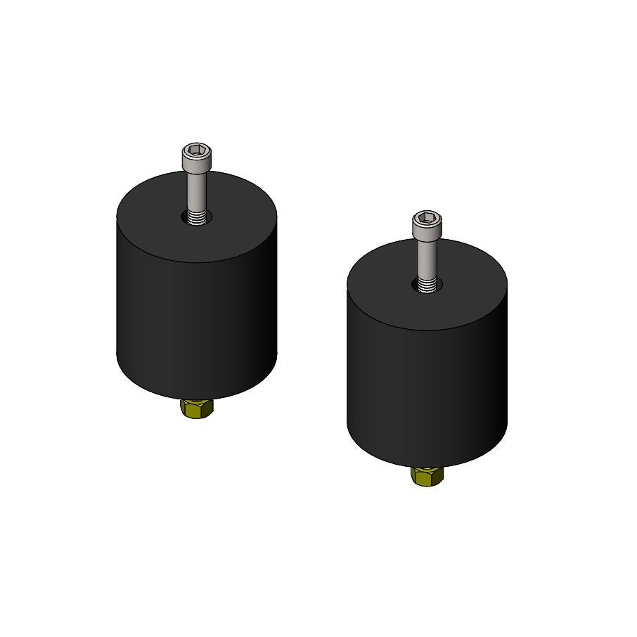 Jeep 5.0" Front Bump Stops (2007-2018+, JK/JL/JT)