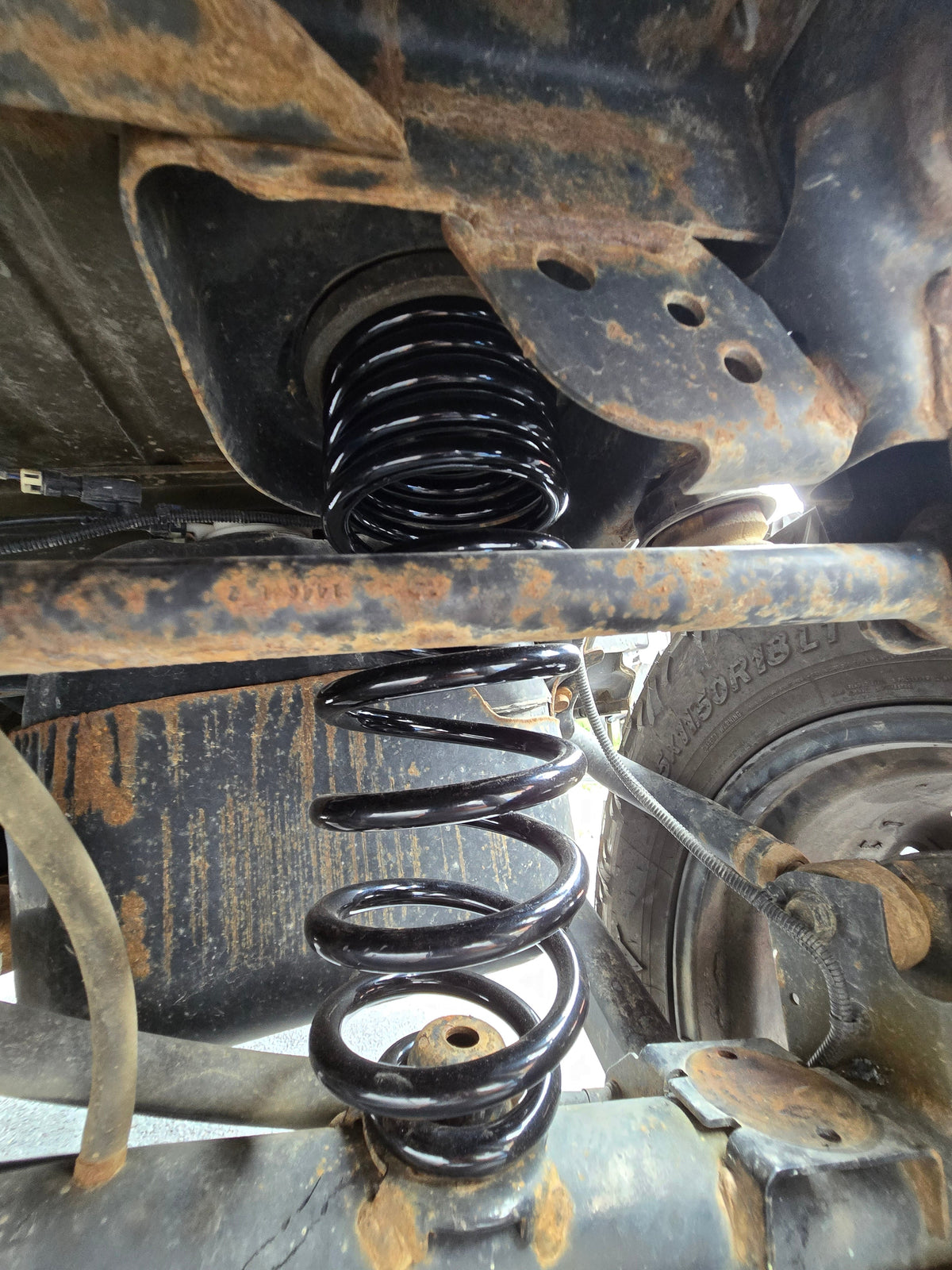 Jeep Wrangler 1.5 Inch Dual Rate Rear Coil Springs 2007-2018 JK Clayton Off Road