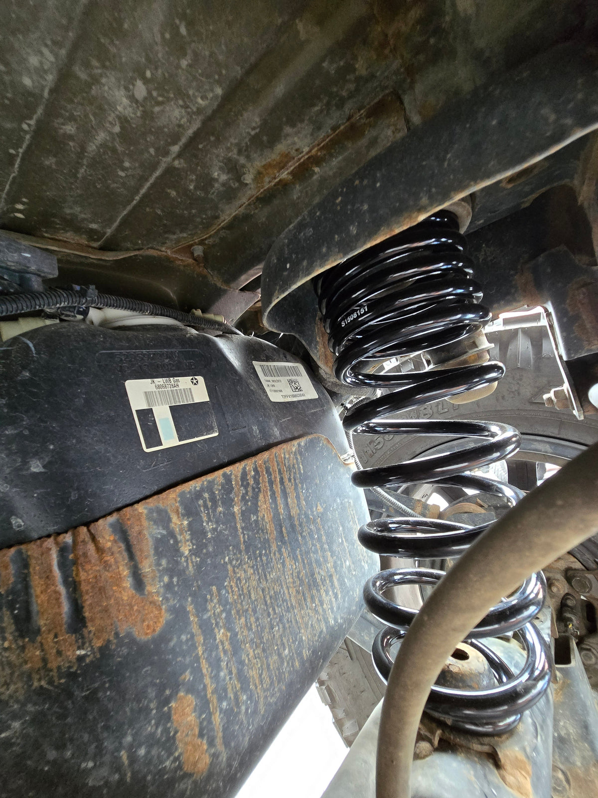 Jeep Wrangler 1.5 Inch Dual Rate Rear Coil Springs 2007-2018 JK Clayton Off Road