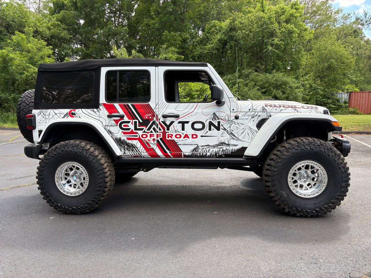 Jeep Wrangler 4.5" HD Dual Rate Rear Coil Springs (2018+, JL)
