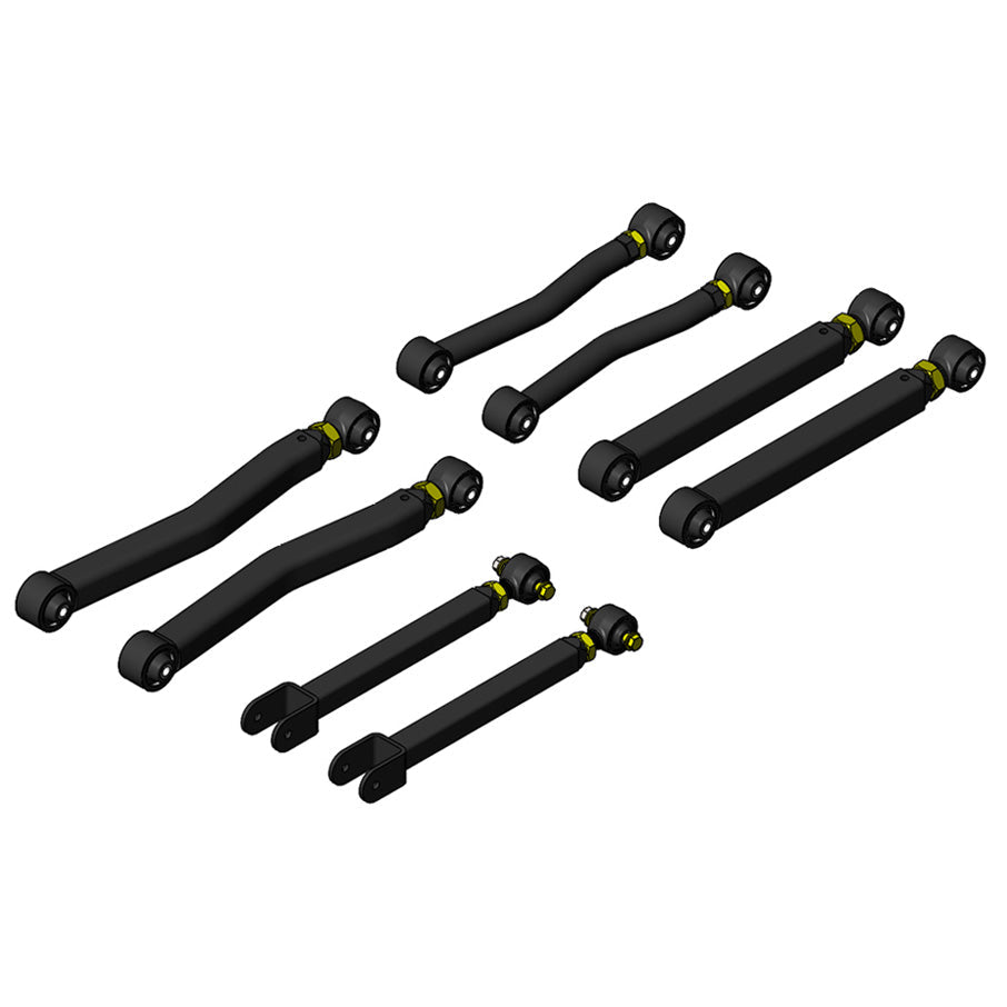 Jeep Wrangler Overland Plus Control Arm Kit 07-18 JK Clayton Off Road