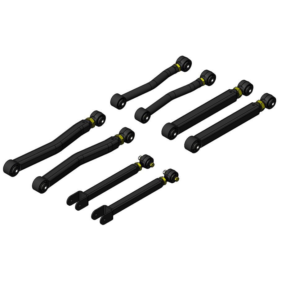 Jeep Wrangler Overland Plus Control Arm Kit 18 and Up JL Clayton Off Road