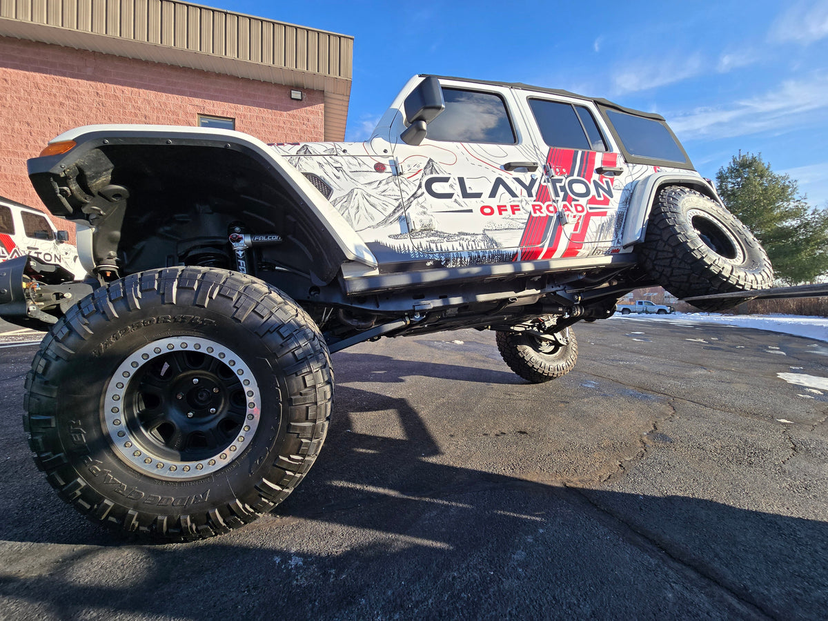 Jeep Wrangler Overland+ Long Rear Upper Control Arms 2018+ JL Clayton Off Road