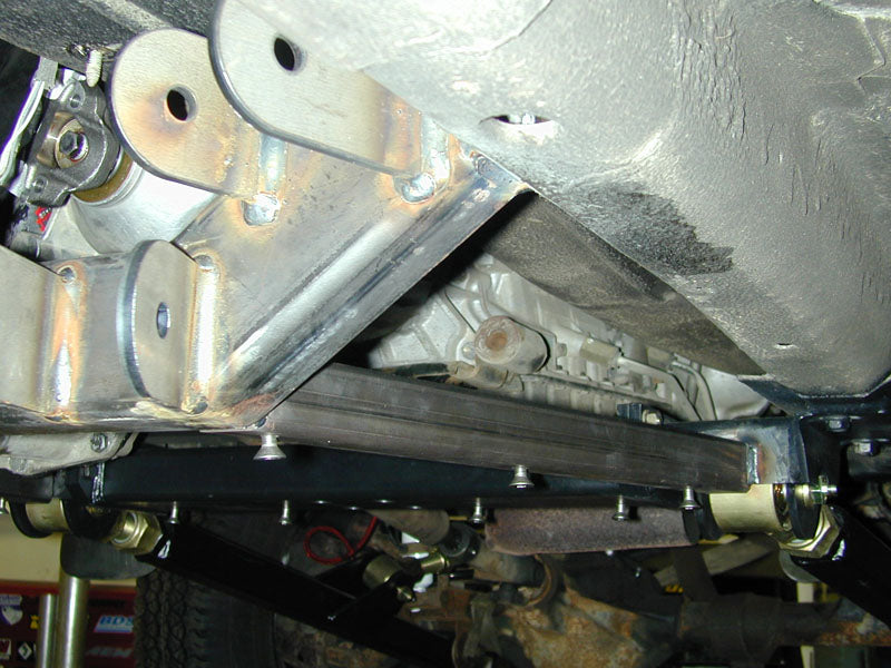 XJ Rear Coil Conversion Skid Plate Side Bars Clayton Offroad