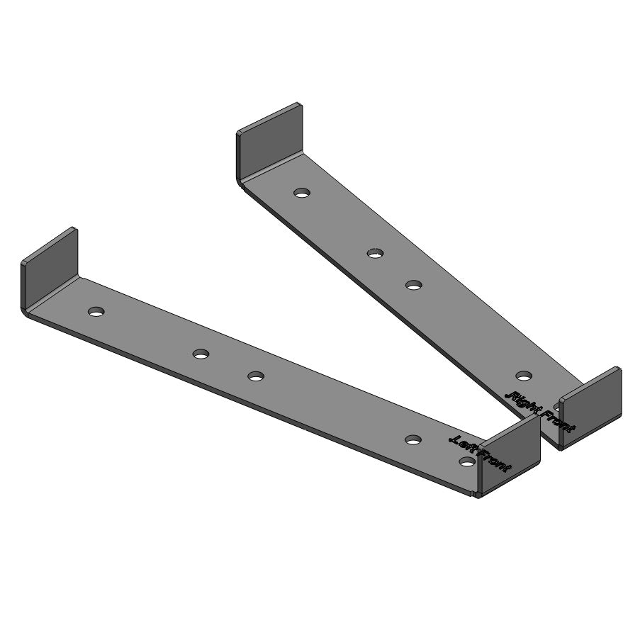 Jeep Frame Bracket Location Templates Clayton Offroad