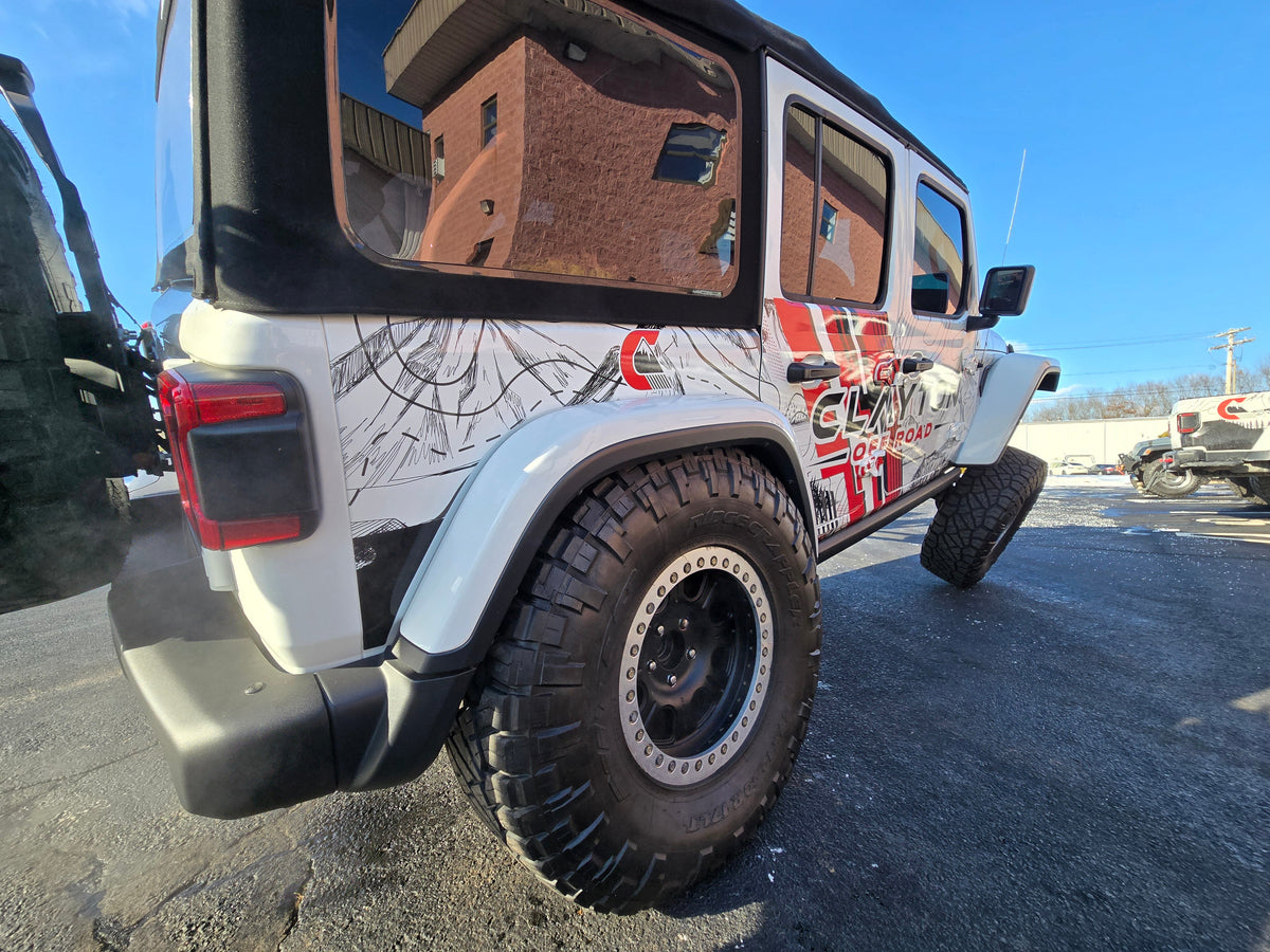 Jeep Rear Long Arm Frame Brackets 2018+, JL Clayton Off Road