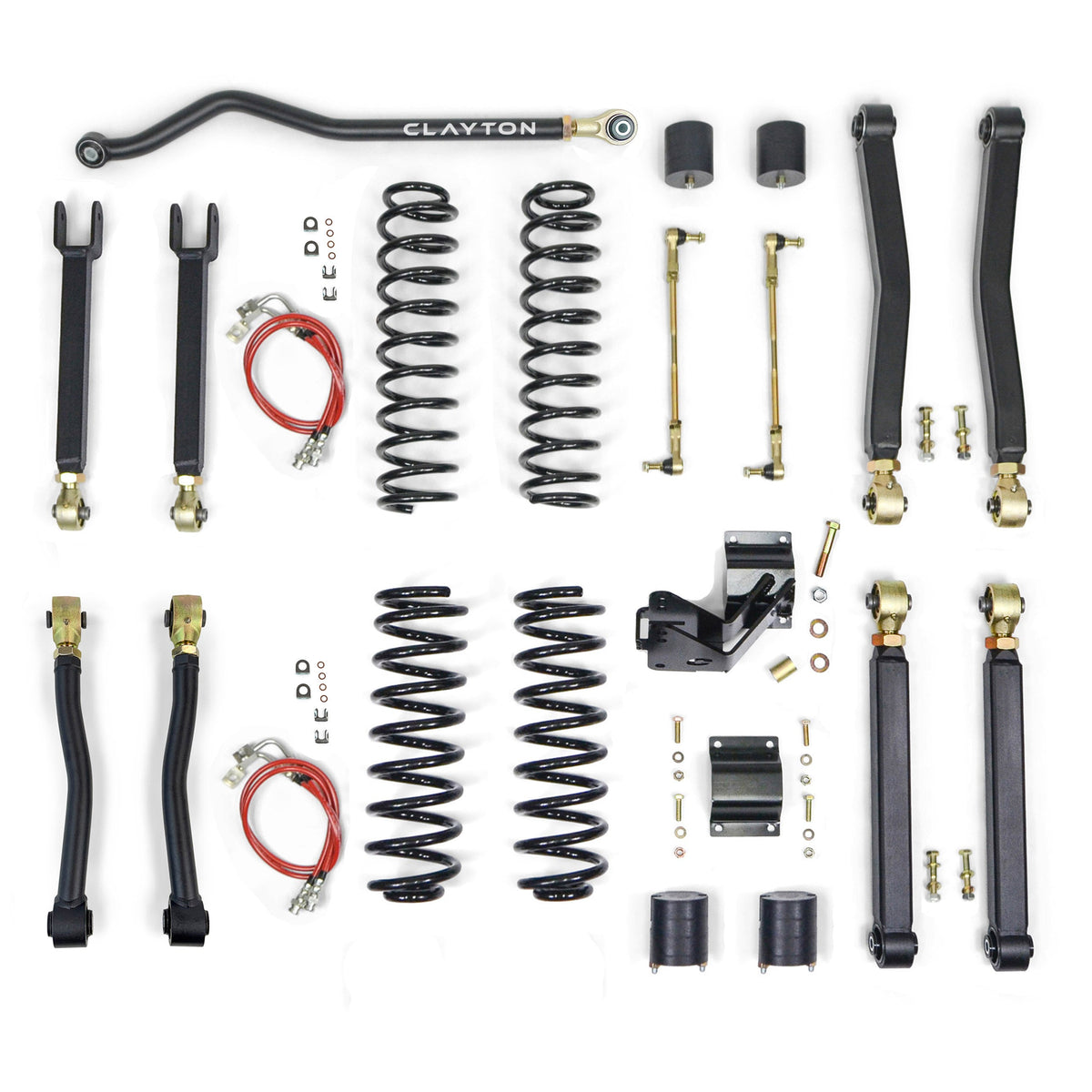 Jeep Wrangler 2.5 Inch Premium Lift Kit 07-18 JK  Clayton Off Road