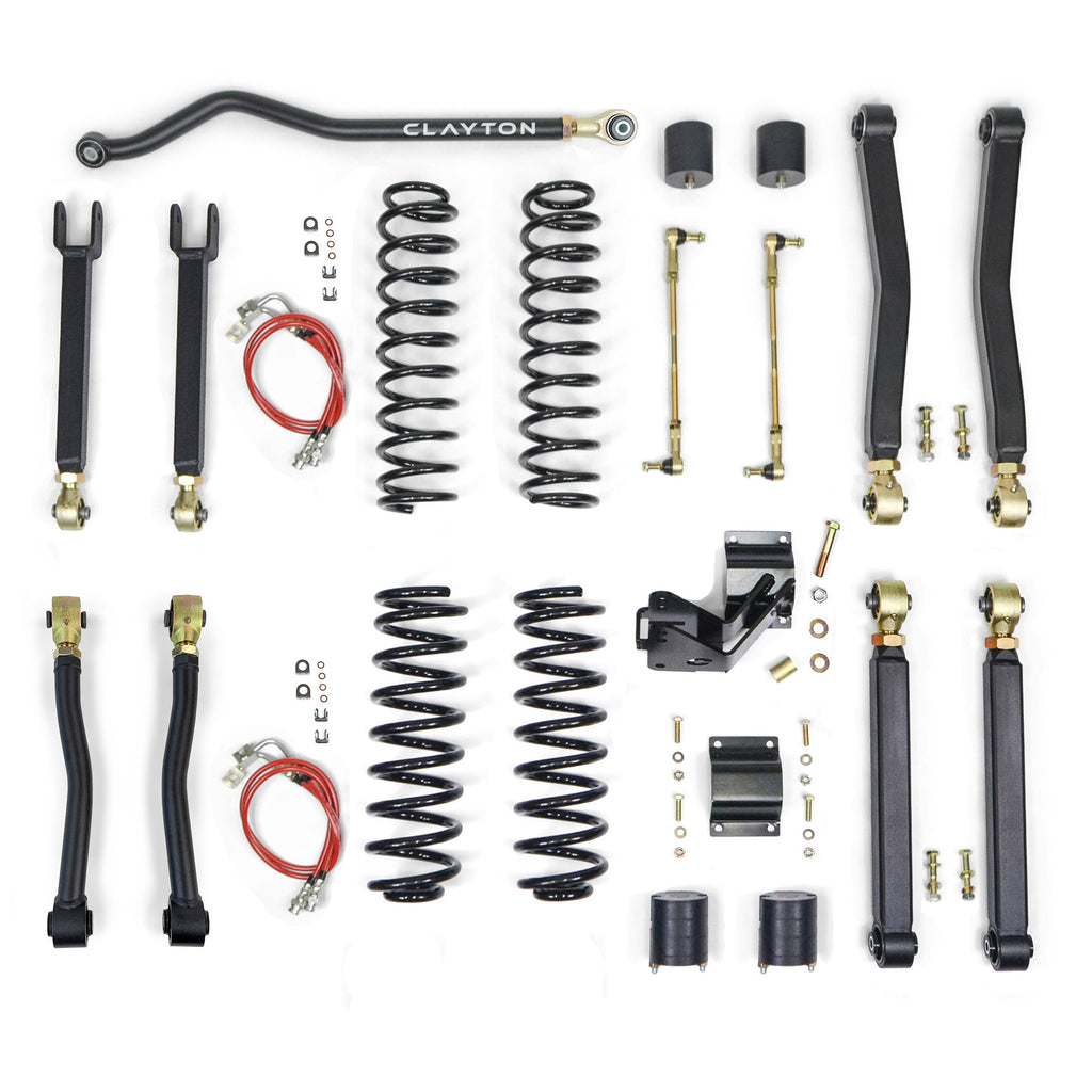 Jeep Wrangler 3.5 Inch Premium Lift Kit 2007-2018 JK Clayton Off Road
