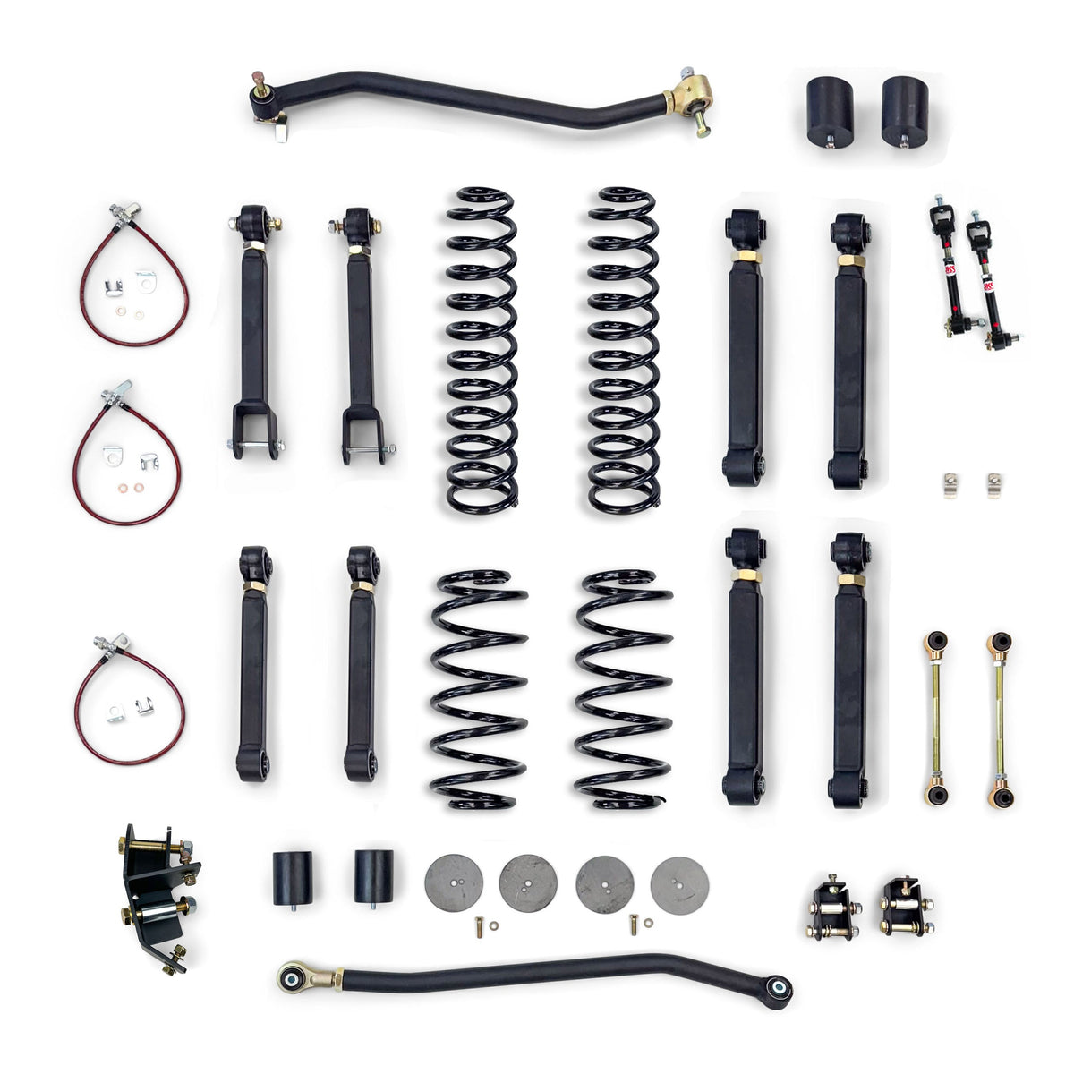 Jeep TJ 4.0 Inch Overland Plus Short Arm Lift Kit For 97-06 Wrangler TJ/LJ Clayton Offroad