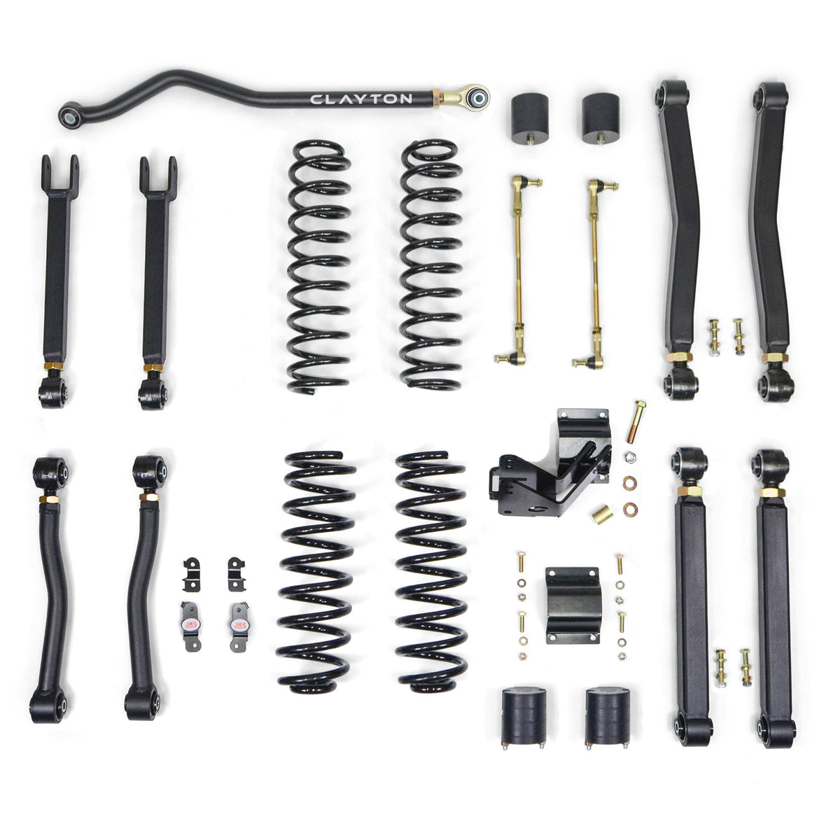 Jeep Wrangler 2.5 Inch Overland Plus Lift Kit 07-18 JK Clayton Off Road