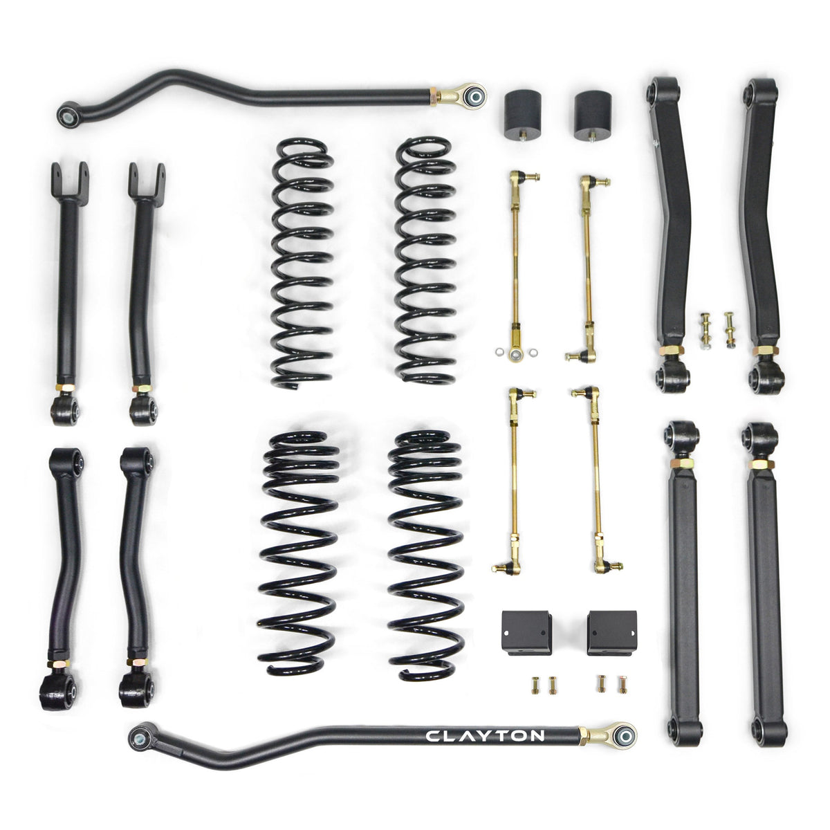 Jeep Wrangler 2.5 Inch Overland Plus Lift Kit 18 and Up JL Clayton Off Road