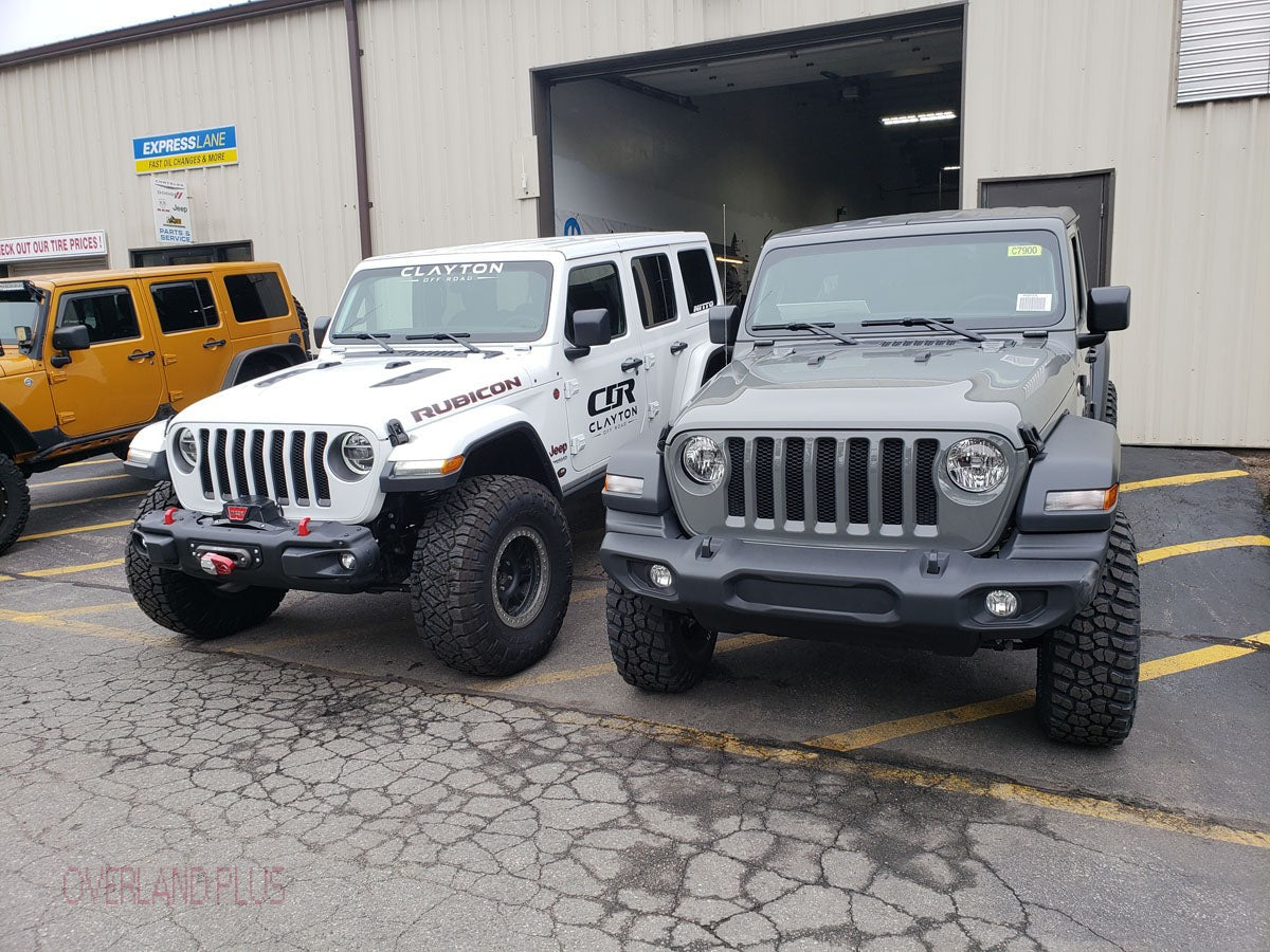 Jeep Wrangler 3.5 Inch Overland+ Lift Kit 2018+ JL Clayton Off Road