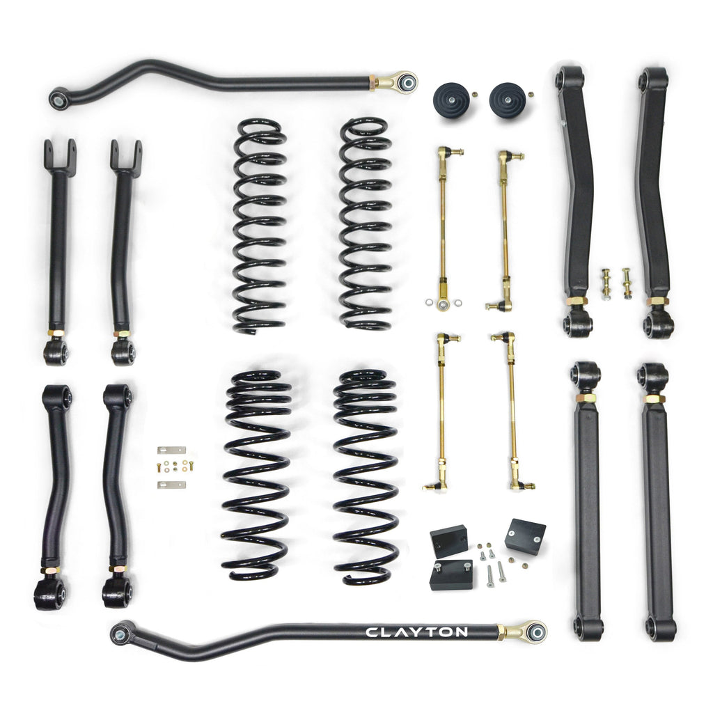 Jeep JL 392 3.5 Inch Overland Plus Lift Kit For 18-Pres Wrangler JL Clayton Offroad