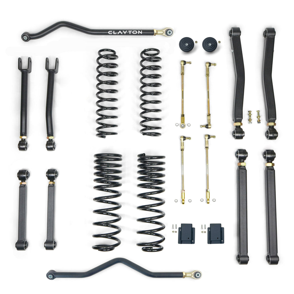 Jeep Gladiator 1.5 Inch Overland Plus Lift Kit 2020+, JT Clayton Off Road