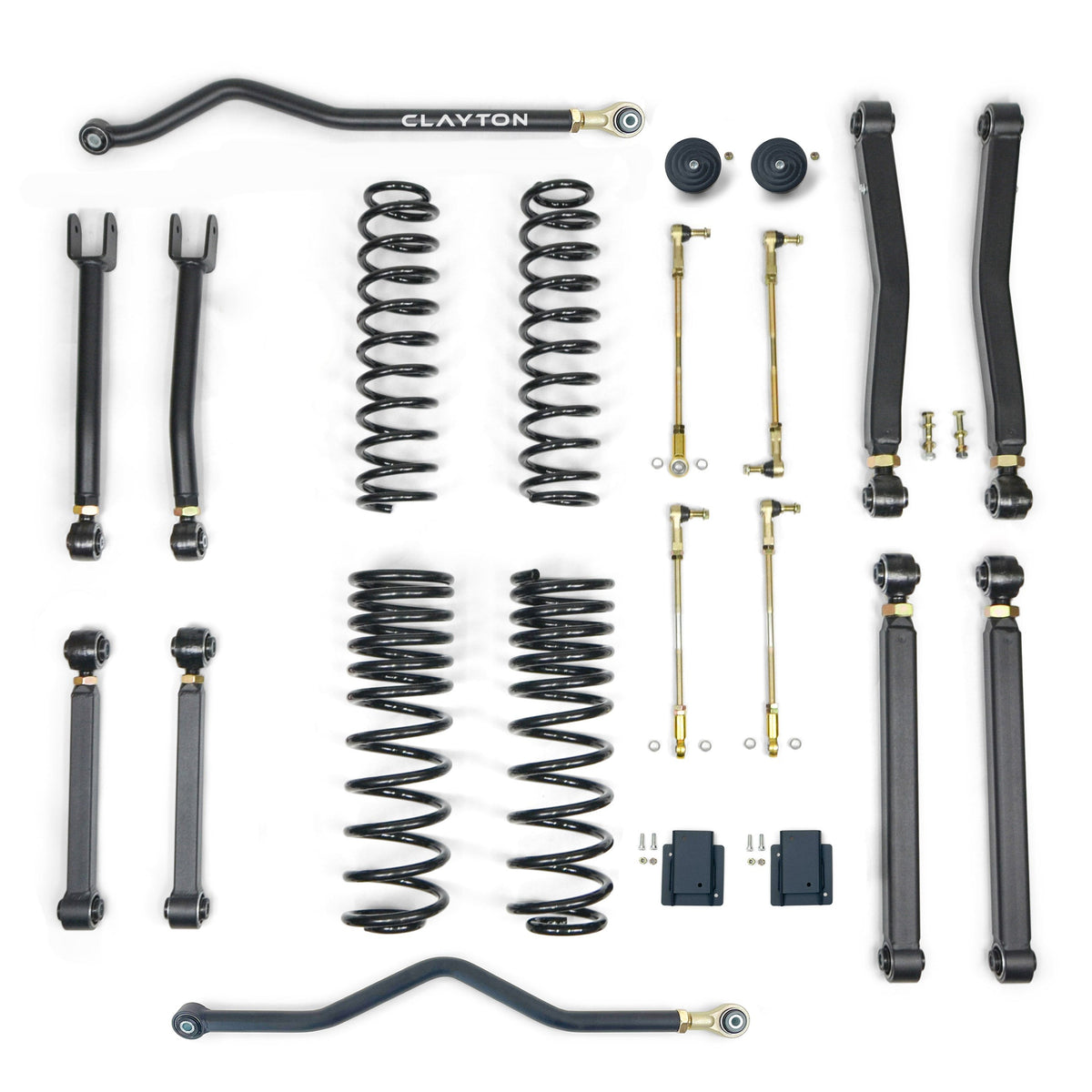 Jeep Gladiator 1.5 Inch Overland Plus Lift Kit 2020+, JT Clayton Off Road