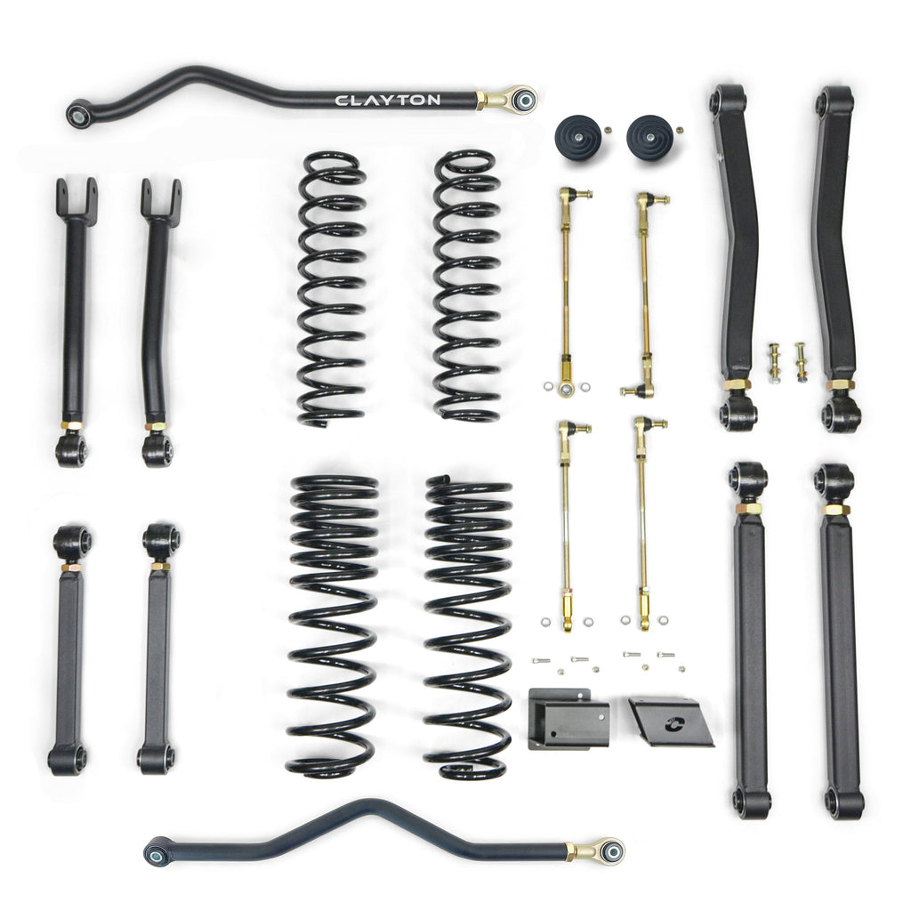 Jeep Gladiator Diesel  2.5 Inch Overland Plus Lift Kit 2020+ JT Clayton Off Road