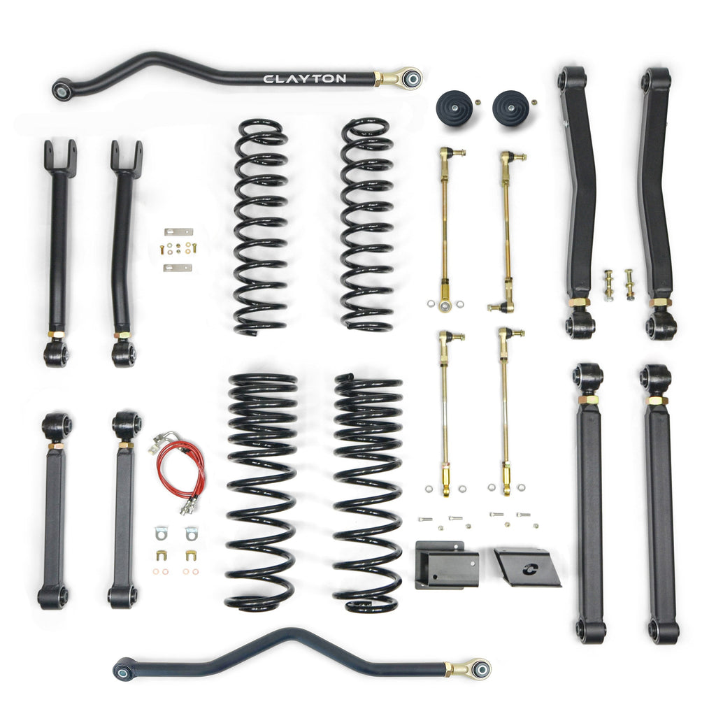 Jeep Gladiator Diesel  3.5 Inch Overland Plus Lift Kit 2020+ JT Clayton Off Road