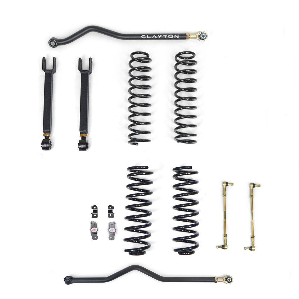 Jeep Wrangler 1.5 Inch Ride Right+ Lift Kit 2007-2018 JK 4 Door Clayton Off Road