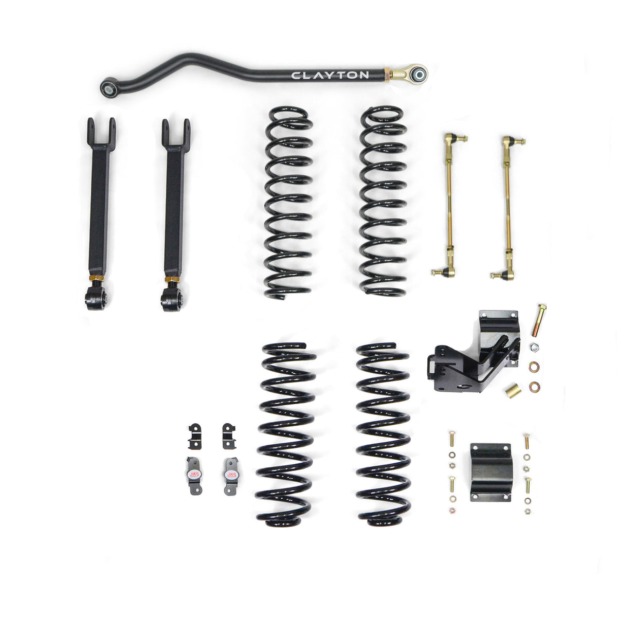Jeep Wrangler 2.5 Inch Ride Right+ Lift Kit 2007-2018 JK 4 Door Clayton Off Road