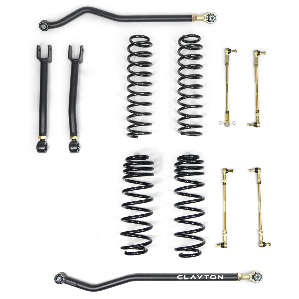 Jeep Wrangler 4XE 1.5 Inch Ride Right+ Lift Kit 2021+ JL Clayton Off Road