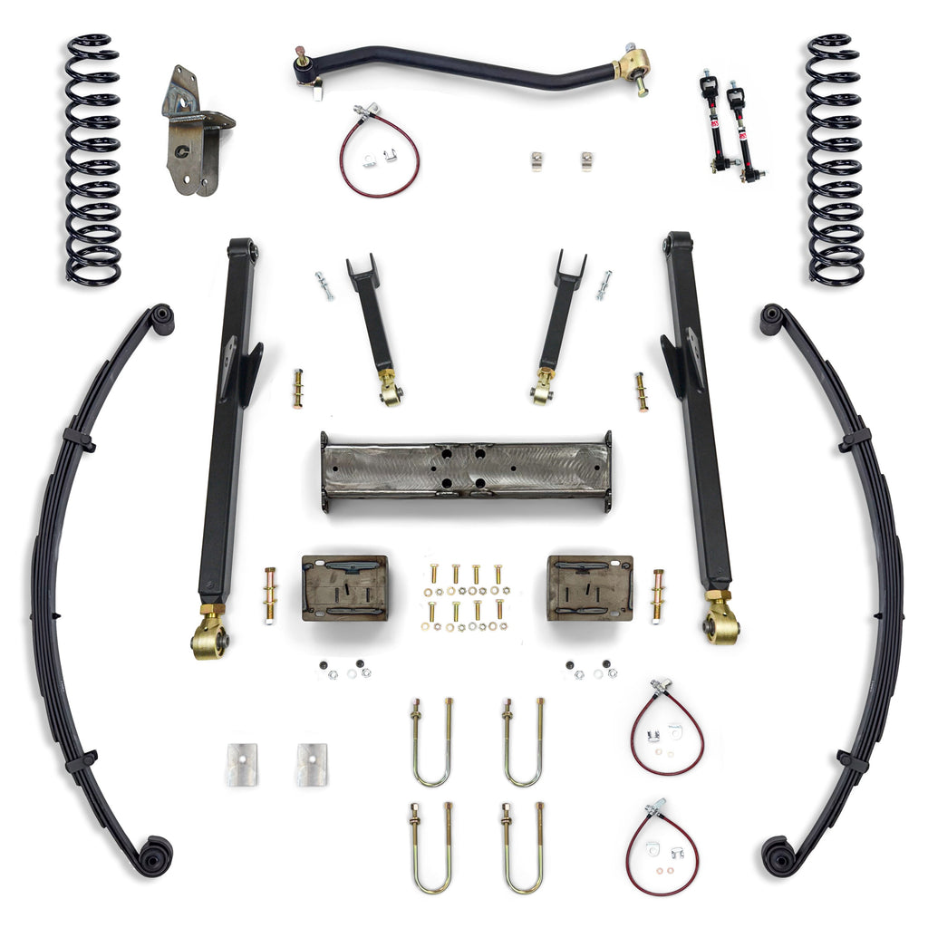 Jeep Cherokee 4.5 Inch Long Arm Lift Kit 84-01 XJ Clayton Off Road