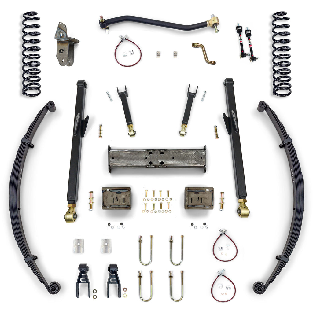 Jeep Cherokee 8.0 Inch Long Arm Lift Kit 84-01 XJ Clayton Off Road