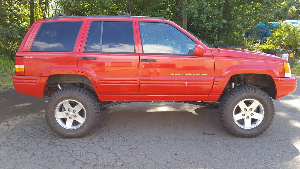 Jeep Grand Cherokee 5.0 Inch Long Arm Lift Kit 96-98 ZJ Clayton Off Road