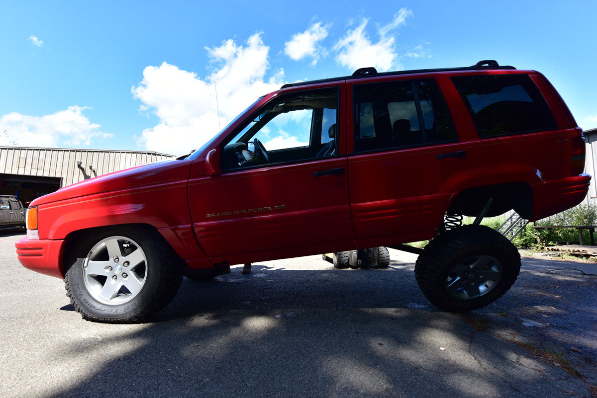 Jeep Grand Cherokee 5.0 Inch Long Arm Lift Kit 96-98 ZJ Clayton Off Road