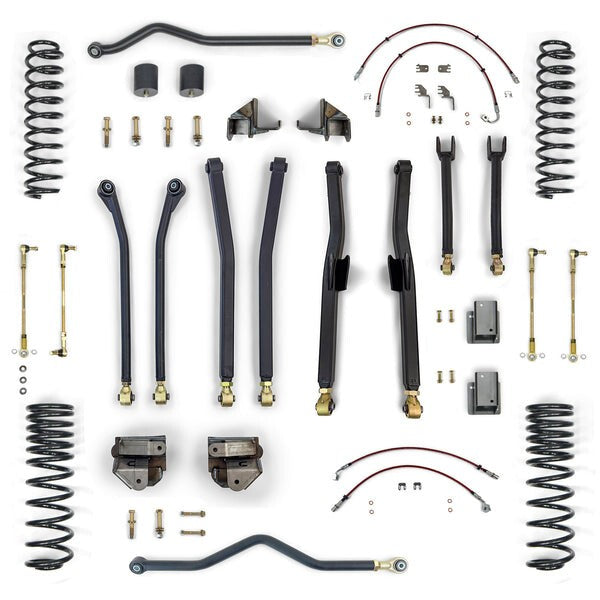 2020-Present Jeep Gladiator JT Diesel Premium 2.5 Inch Long Arm Lift Kit Clayton Off Road