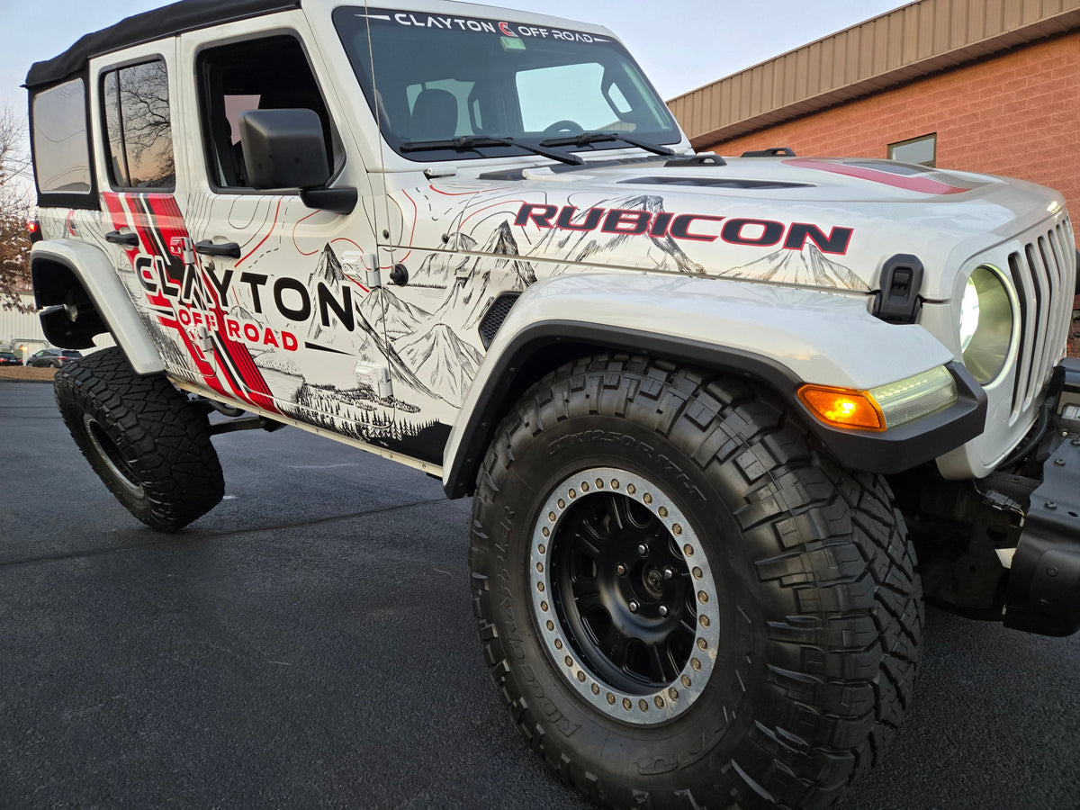 Jeep Wrangler Overland+ 2.5 Inch Long Arm Lift Kit 2018+ JL Clayton Offroad