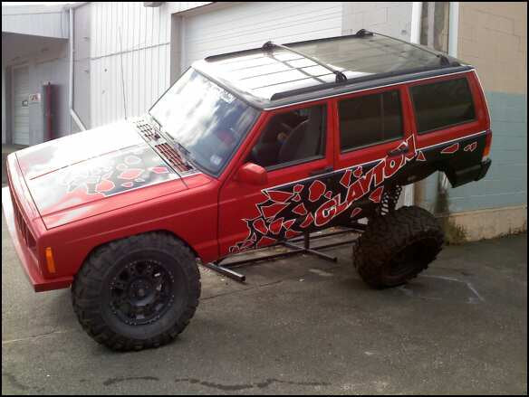 Jeep Cherokee 8.0 Inch Pro Series 3 Link Long Arm Lift Kit W/Rear Coil Conversion 84-01 XJ Clayton Off Road