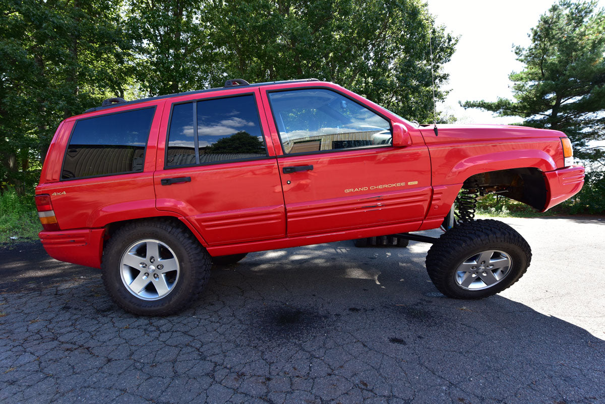 Jeep Grand Cherokee 5.0 Inch Pro Series 3 Link Long Arm Lift Kit 1993-1998 ZJ Clayton Off Road