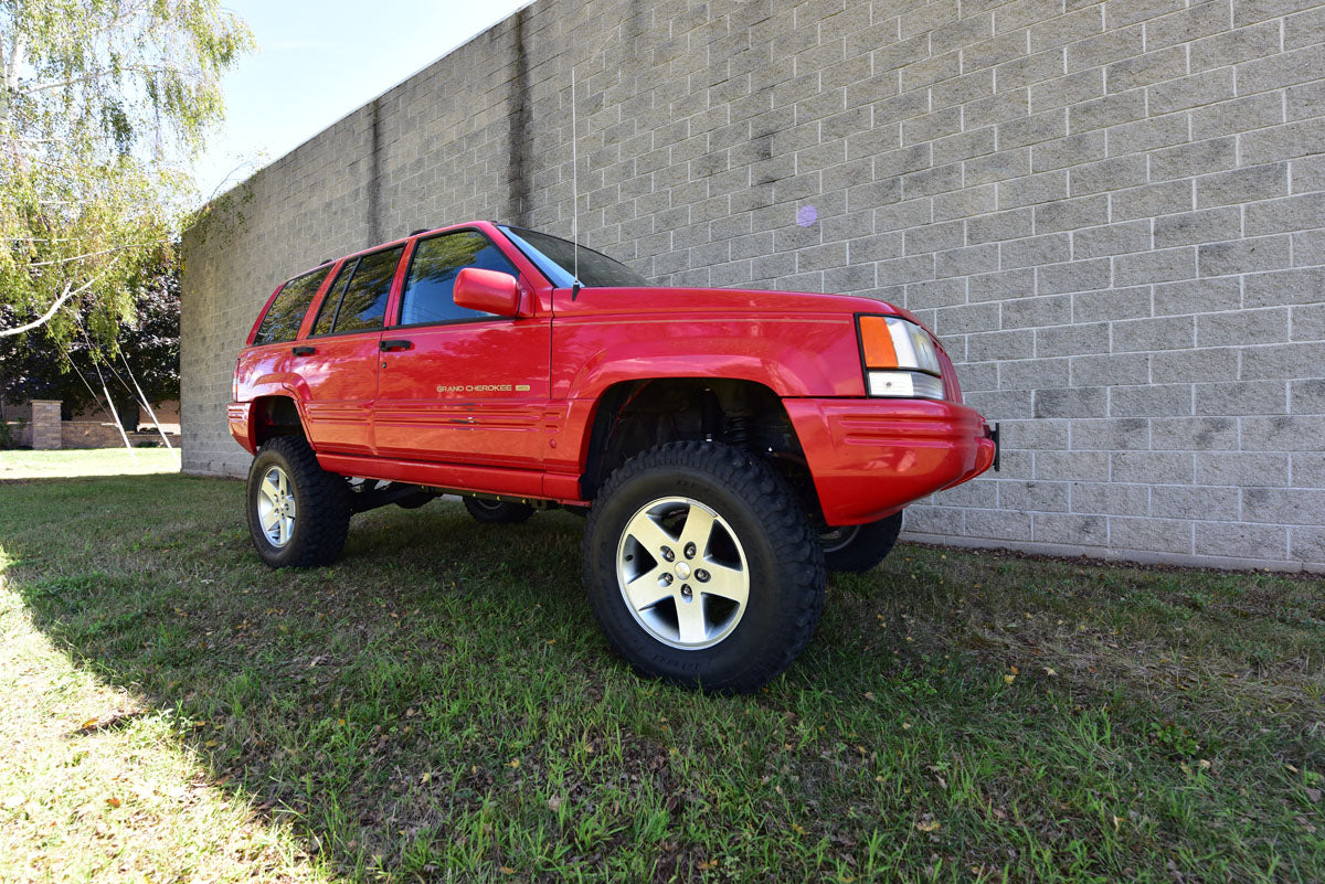 Jeep Grand Cherokee 5.0 Inch Pro Series 3 Link Long Arm Lift Kit 1993-1998 ZJ Clayton Off Road